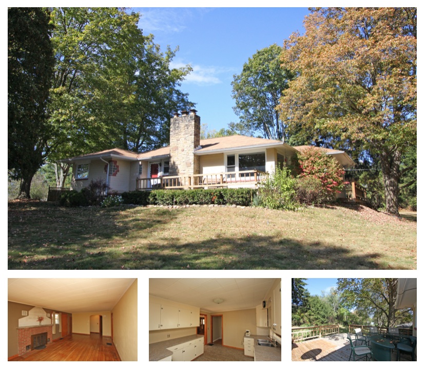 Ranch Home With Oversized City Lot For Sale in Mount Vernon Ohio